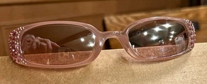 Fossil Women’s Sunglasses Dazzle Pink Embellished PS3085 650 48/20-140 - Picture 1 of 10