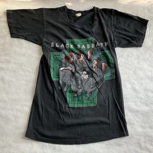 1980 Black Sabbath Heaven and Hell Concert T Shirt S Ozzy Osbourne Metal 1 Sided - Picture 1 of 14