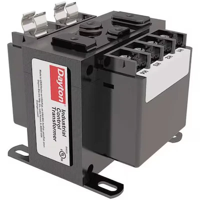 Transformador de control Dayton 31Ej38, 200 Va, 120 V Ac, 208/240/480 V Ac Foto 1 de 2
