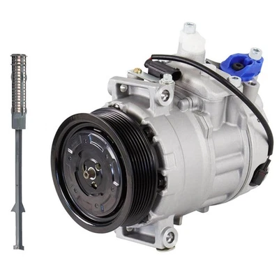 Compresor de aire acondicionado con secador de aire acondicionado para BMW 528i y 528i xDrive 2008 2009 2010 Foto 1 de 4