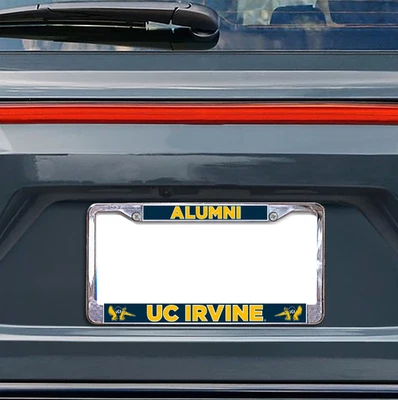 UC Irvine Alumni Metal License Plate Frame Foto 1 de 3