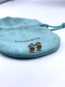 Tiffany & Co. Ohrringe Sterlingsilber Elsa Peretti Farbe Meterware Citrin - Bild 1 von 3