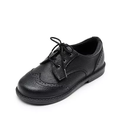 Boys Girls Oxford Shoes School Uniform Shoes Dress Shoes Casual Shoes - Image 1 of 4