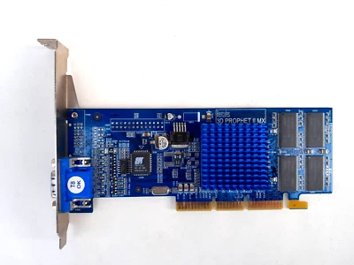 HERCULES 3D PROPHET II MX 32MB | GeForce2 MX 400 | AGP vintage graphics adapter - Image 1 of 3