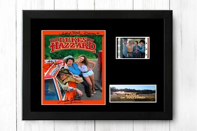 The Dukes of Hazzard Framed Film Cell Display Stunning New Signed