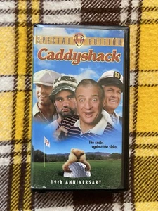 Caddyshack 19th Anniversary Edition VHS Clamshell Chevy Chase Rodney Dangerfield - Picture 1 of 4