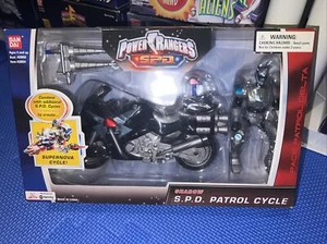 Power Rangers Spd Shadow Patrol Fahrrad mit Ranger Brandneu BandaI - Bild 1 von 2