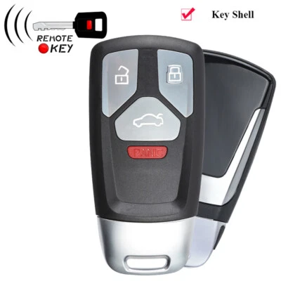NUEVO Smart Remote Key Shell Fob 4 botones para Audi TT A4 A5 S5 Q5 Q7 SQ5 2017-2019 Foto 1 de 4