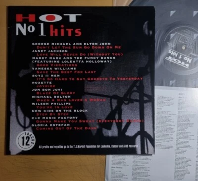 EX+ / George Michael, Boyz II Men, Roxette, Bon Jovi... Hot No 1 Hits Korea LP - Image 1 of 4