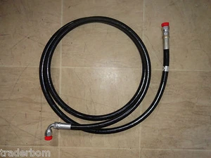 7 ft, HYDRAULIC HOSE, 1/2" 3500 PSI, FEMALE SWIVEL, HEMTT, P/N 2CT310 - Picture 1 of 3