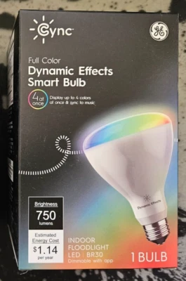 GE 65-Watt EQ BR30 Full Spectrum Medium Base Smart LED Spot and Flood Light Bulb - Image 1 of 3