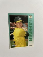 1992 Fleer Baseball Card #248 Troy Afenir Oakland A’s
