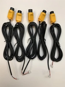 Lot of 5 Nintendo 64 N64 Controller Cord Replacement Part - Yellow - Picture 1 of 4