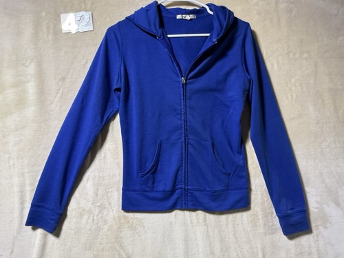 VETEMENTS Papaya Giacca con Cappuccio Elasticizzata Frontale Full Zip Taglia S