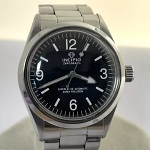INCIPIO 36mm 18cm Automatic analog watch used - Picture 1 of 11
