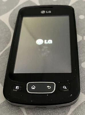 LG P500 Black Android 2 Smartphone - Image 1 of 4
