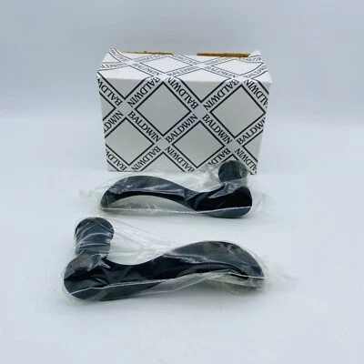 Manijas onduladas para puerta Baldwin Passage de la colección Estate negras Foto 1 de 4