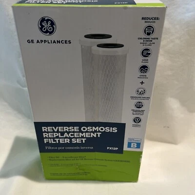 GE FX12P Reverse Osmosis Replacement Filter Set Of 2 - Image 1 of 3