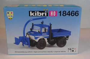 Kit Kibri H0 n.º 18466 Mercedes Unimog con picadora delantera THW EMBALAJE ORIGINAL #5633 - Imagen 1 de 2