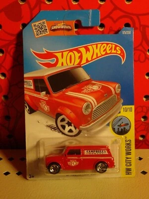 2015 Hotwheels City Works 1967 Austin мини фургон Campbells гараж литой автомобиль - Изображение 1 из 4