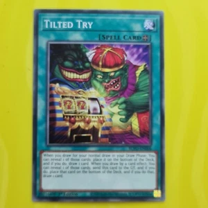 TILTED TRY | YUGIOH | BLVO | COMMON | 2021 | 1st Edition | NM #33 - Picture 1 of 2