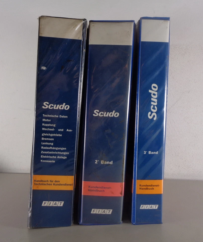 Manual de Taller Fiat Scudo i Motor /Carrocería/Eléctrico Año Fab. 1996-2004 - Imagen 1 de 4