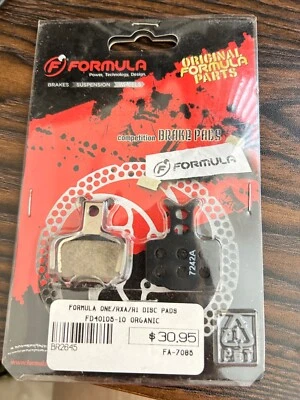 Pastillas de freno Formula Organic BR2645 Foto 1 de 2