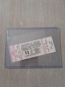 Beatlefest '88 Chicago 12th Anniversary Beatles Fans Convention Ticket Stub - Bild 1 von 2