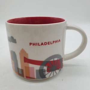 Starbucks Philadelphia Mug You Are Here 2013 Collector Series Coffee Cup 16 oz - Picture 1 of 8