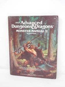 Advanced Dungeons & Dragons Monster Manual II • 1st Edition 1983 D&D HC Book - Picture 1 of 10