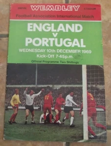 1969  England  v  Portugal  -  International Match at WEMBLEY Stadium - Picture 1 of 3