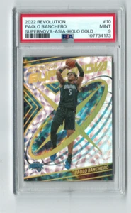 Paolo Banchero 2022-23 Revolution Supernova #1 RC Asia Holo Gold 6/10 PSA 9! - Imagen 1 de 2