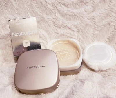 NEUTROGENA Healthy Skin Loose Powder .70 oz / 19.8 g Color / FAIR 01 NEW Sealed - Image 1 of 4