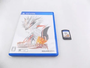 Like New Playstation Vita Ps Vita SaGa Scarlet Grace Japan - Free Postage - Picture 1 of 1