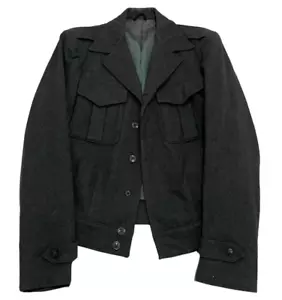 US USMC Marines Jacket Men Green Wool Winter Service Coat WW2 - Picture 1 of 7