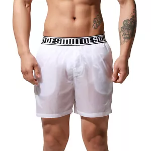 DESMIIT 2020 Herren superdünne Transluzenz Boardshorts Beachwear Gay Shorts - Bild 1 von 15
