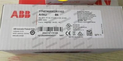 ABB AI562 1TNE968902R1102 ANALOG INPUT MODULE Spot Goods Expedited Shipping - Image 1 of 4