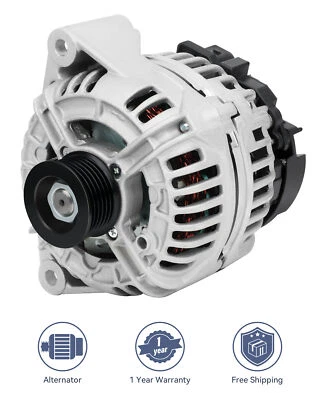 1PC New 120Amp Alternator Fit for 2001-2005 Mercedes-Benz C240 & C320 13884 - Image 1 of 4
