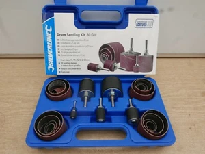 KIT DE LIJADO DE TAMBOR SILVERLINE 25 PIEZAS 19 MM A 50 MM GRANO 80 726040 - Imagen 1 de 1