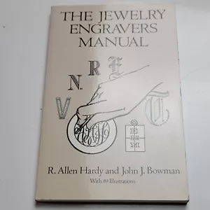Jewelry Engravers Manual Book Hardy Bowman 1976 - Picture 1 of 7