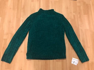 Hasting & Smith Turtleneck Green Sweater Woman's Medium RN 7854 100% Acrylic NWT - Picture 1 of 10