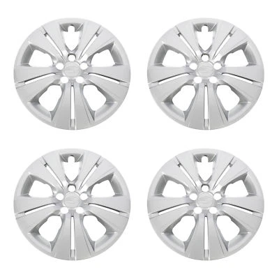 OEM 2010-2014 Subaru Hub Cap Wheel Covers (4) Outback Legacy 2.5i NEW 28811AJ00A - Image 1 of 4