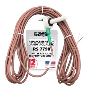 Replacement Jandy Aqualink RS 7790 Pool Water/Air/Solar Temperature Sensor 15FT - Picture 1 of 7