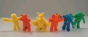Ultraman Vintage 70er Monster Radierer Mini Figuren Spielzeug Kaiju Keshi Tokusatsu Lot / 6 - Bild 1 von 6