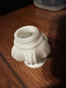 Milk Glass Shaker Type Bottle With Missing Lid, Milk Glass Container, Vintage - Picture 1 of 7