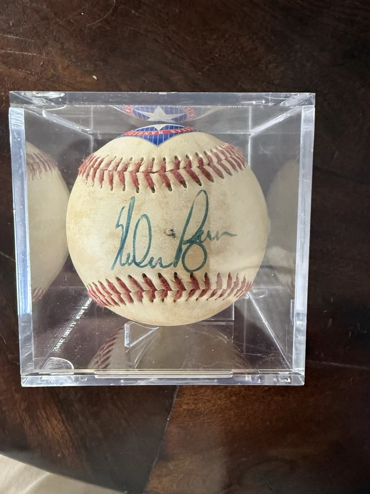 HoF Nolan Ryan Autographed Baseball! See Description On Ball! - Image 1 of 2