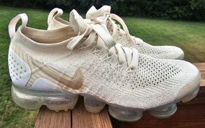 Nike Air Vapormax 2 Flyknit 942843-201 Mujeres 6 Crema Atlético Zapatos para Correr  - Imagen 1 de 9