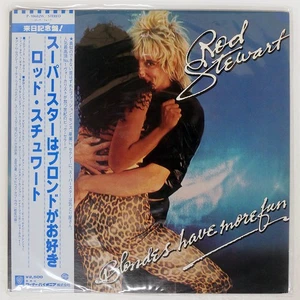ROD STEWART SUPERSTARS PREF WARNER BROS. P10602W Japan VINYL LP - Picture 1 of 2