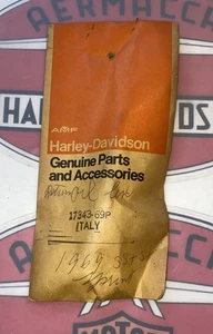 Harley Aermacchi 69-72 Sprint SS SX NOS oil return line HOSE  17343-69P - Bild 1 von 2