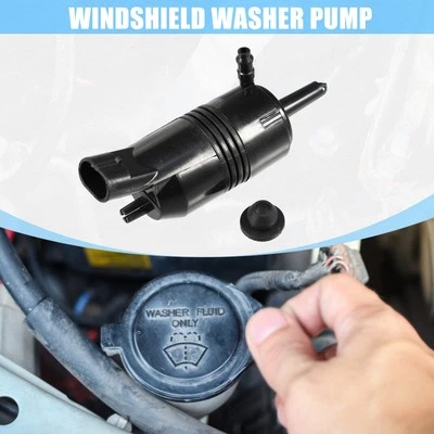 Pompa motore lavavetri con occhiello per Buick Regal 2002-2003 nero - Immagine 1 di 4